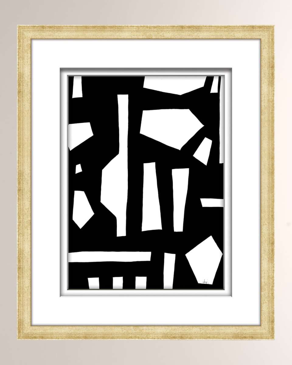 Black/White Abstract Art - 5